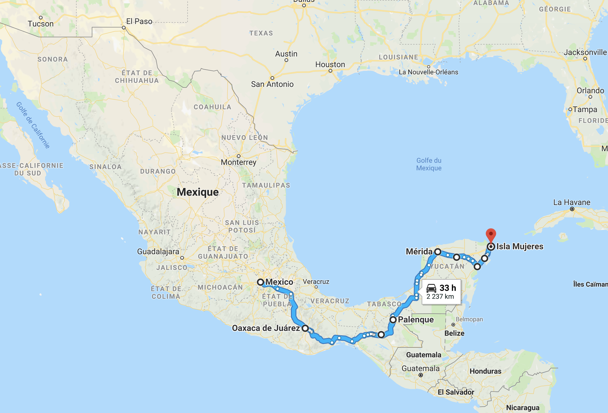 3-week road trip through Mexico - Best Itinerary