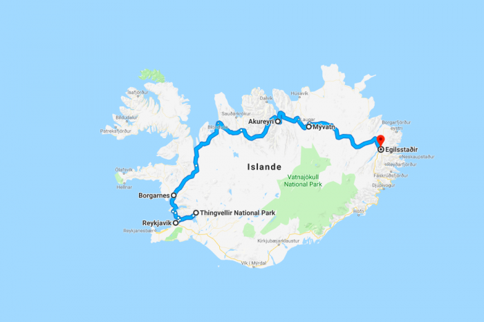 10 days roadtrip in the North of Iceland