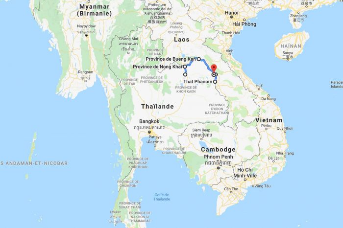 1-week roadtrip in Thailand along the Mekong