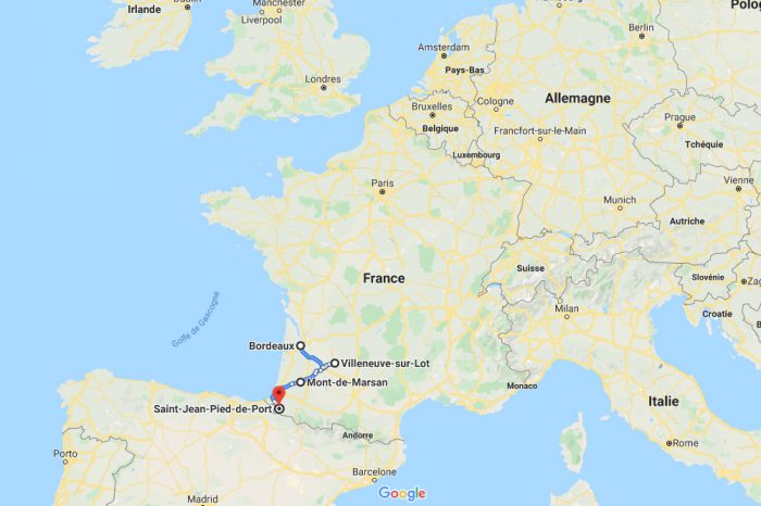Itinéraire d’une semaine dans le Sud-Ouest de la France
